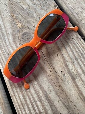 L.a. Eyeworks- Corner Table Geometric Sunglasses (made in Italy)